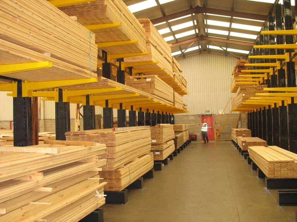 Cantilever Racking for Timber