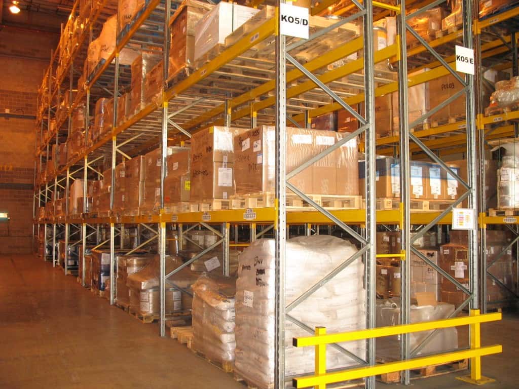 Construction Conventional Aisle Double Sided Pallet Racking