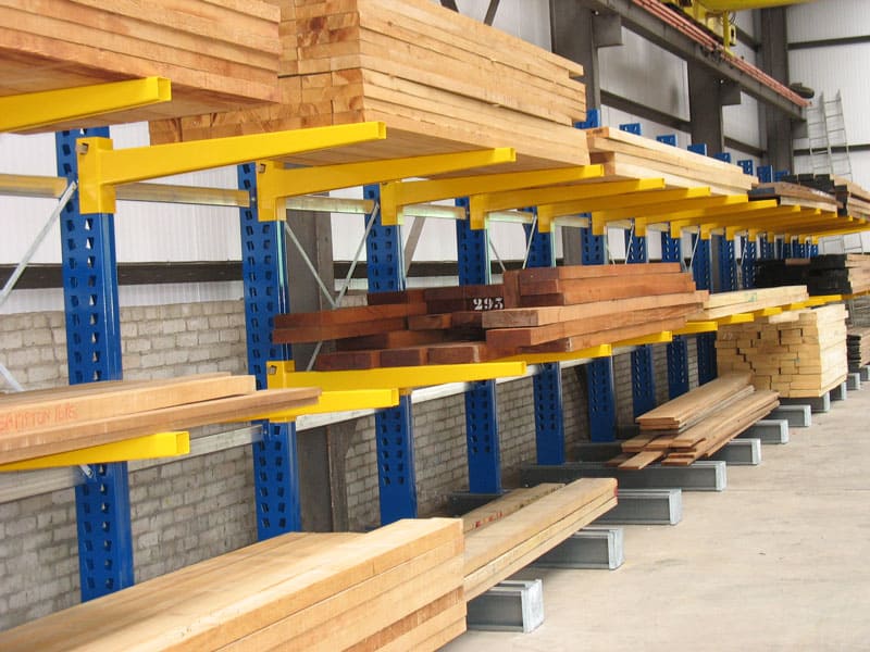 S.E.M.CO Cantilever Racking for Timber Long Lengths